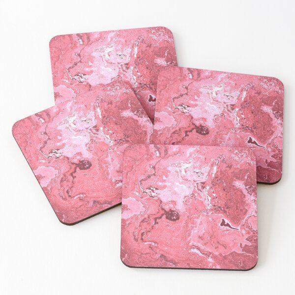 Item preview, IMAGE PRINT ONLY Pink Marble Look Abstract in Shades of Pink Blush Rouge Dark Dusty Pink 1 of 4 designed and sold by Beachy.
