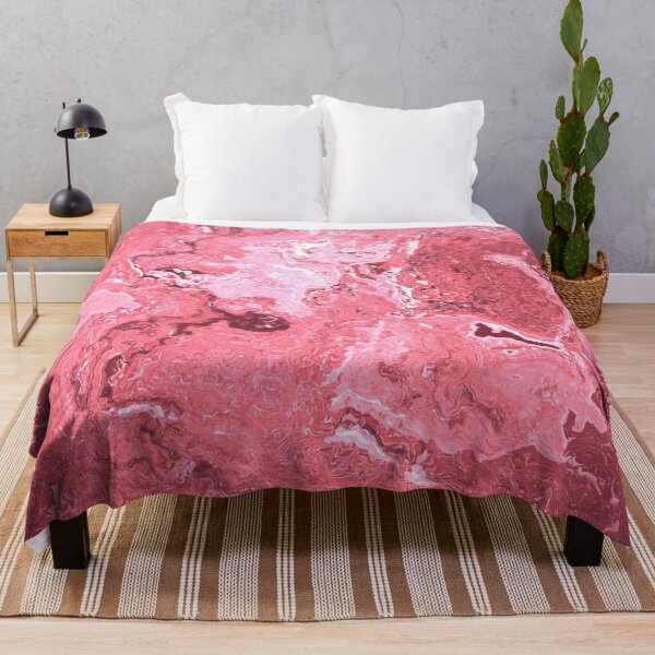 Item preview, IMAGE PRINT ONLY Pink Marble Look Abstract in Shades of Pink Blush Rouge Dark Dusty Pink 1 of 4 designed and sold by Beachy.