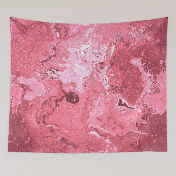 Item preview, IMAGE PRINT ONLY Pink Marble Look Abstract in Shades of Pink Blush Rouge Dark Dusty Pink 1 of 4 designed and sold by Beachy.
