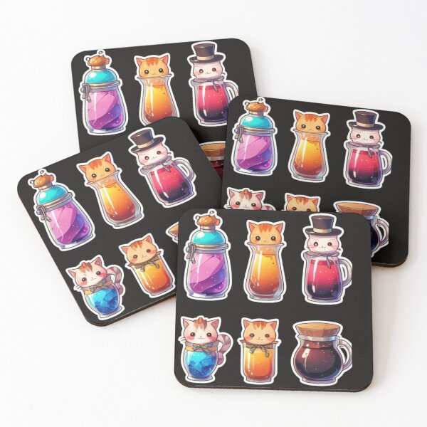 Item preview, Cat stickers,  designed and sold by Screwnut.