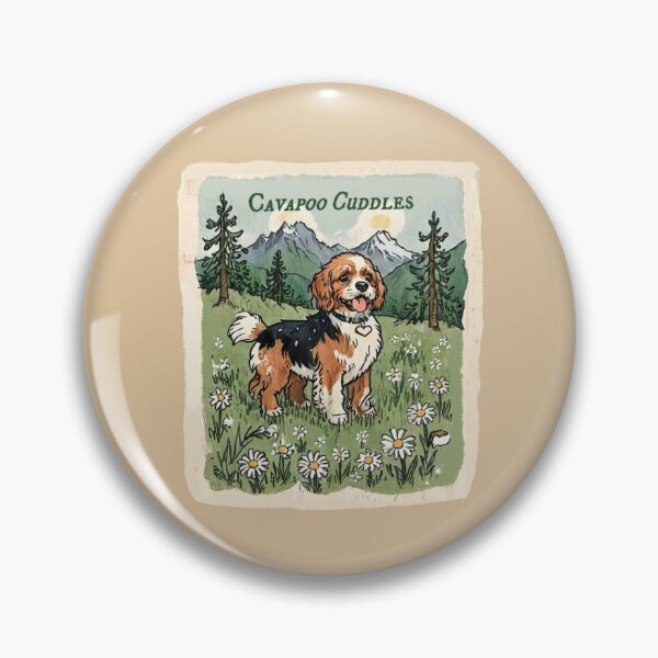 Item preview, Cavapoo Cuddles Always Together Cavapoo Dog Puppy Love designed and sold by FociCreate.