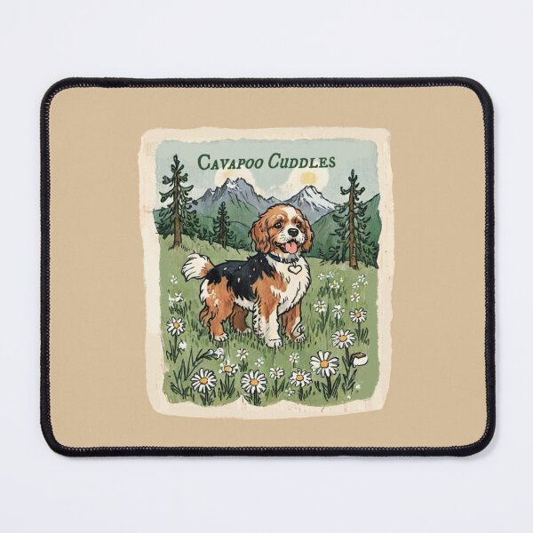 Item preview, Cavapoo Cuddles Always Together Cavapoo Dog Puppy Love designed and sold by FociCreate.