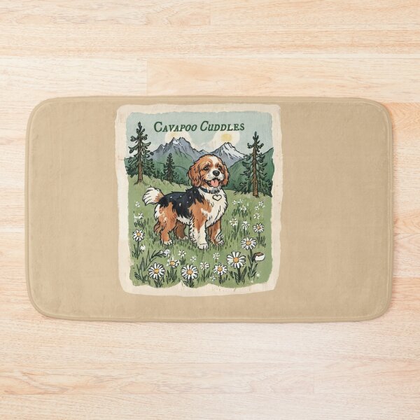 Item preview, Cavapoo Cuddles Always Together Cavapoo Dog Puppy Love designed and sold by FociCreate.