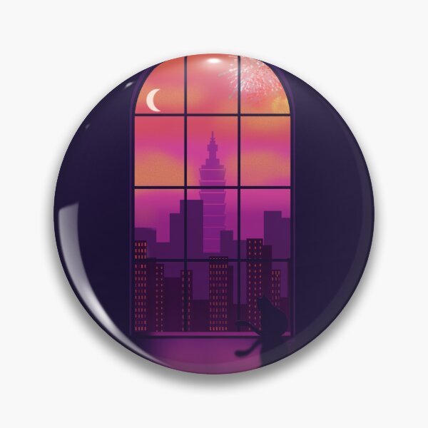 Item preview, City Lights at Night // Digital Art designed and sold by creativebakergb.