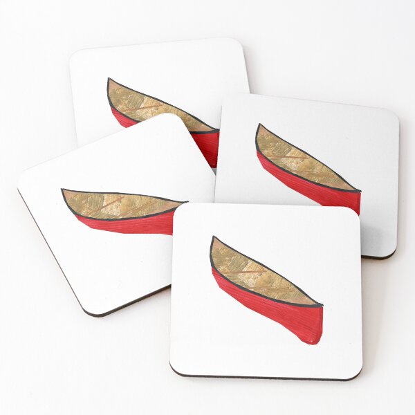 Item preview, Canoe (red) designed and sold by BabbanGaelg.