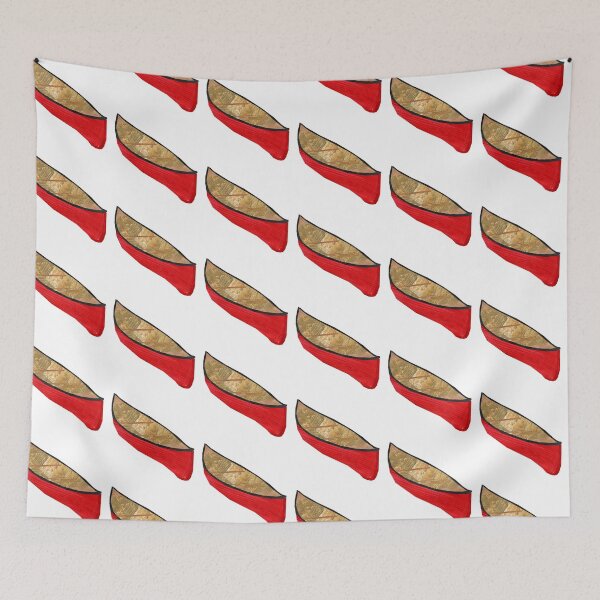 Item preview, Canoe (red) designed and sold by BabbanGaelg.