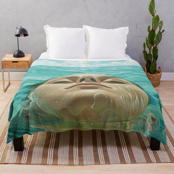 Item preview, It's Deep and I'm High - Woman Floating in the Sea designed and sold by HighlyDeep.