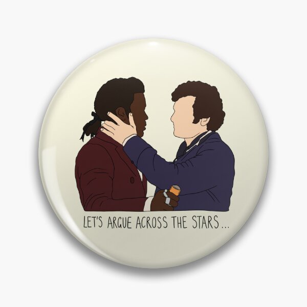 Item preview, "Let's Argue Across The Stars" Fifteenth Doctor Rogue Quote Print Design  designed and sold by abldesign.