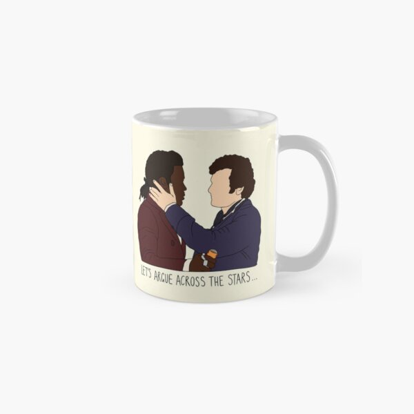 Item preview, "Let's Argue Across The Stars" Fifteenth Doctor Rogue Quote Print Design  designed and sold by abldesign.