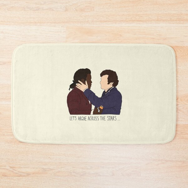 Item preview, "Let's Argue Across The Stars" Fifteenth Doctor Rogue Quote Print Design  designed and sold by abldesign.