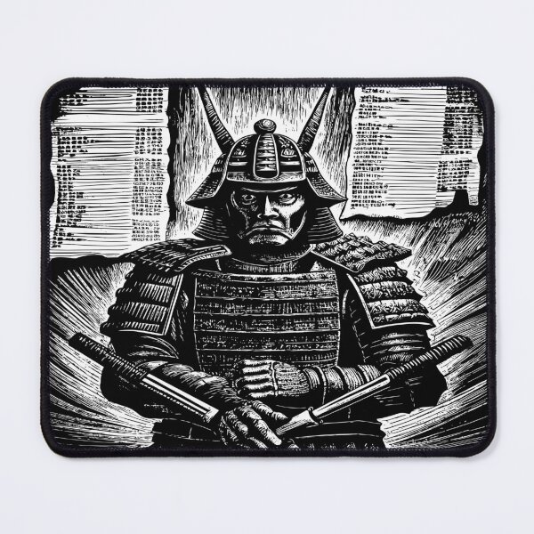 Item preview, The Resolute Samurai designed and sold by AgarutanPrint.