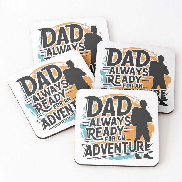 Item preview, Dad: Always Ready for an Adventure designed and sold by CALIMASHIRTS.