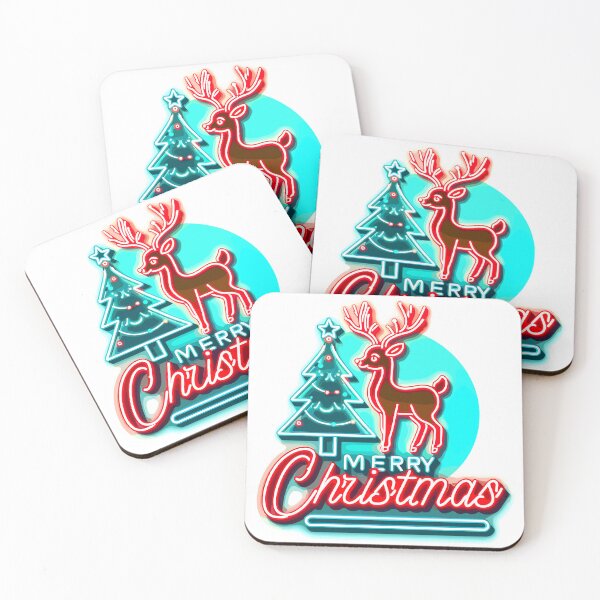 Item preview, Neon Shine Christmas Greeting designed and sold by Capizione.
