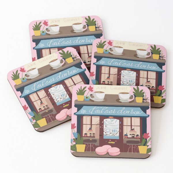 Item preview, Parisian cafe designed and sold by ericrautenbach.