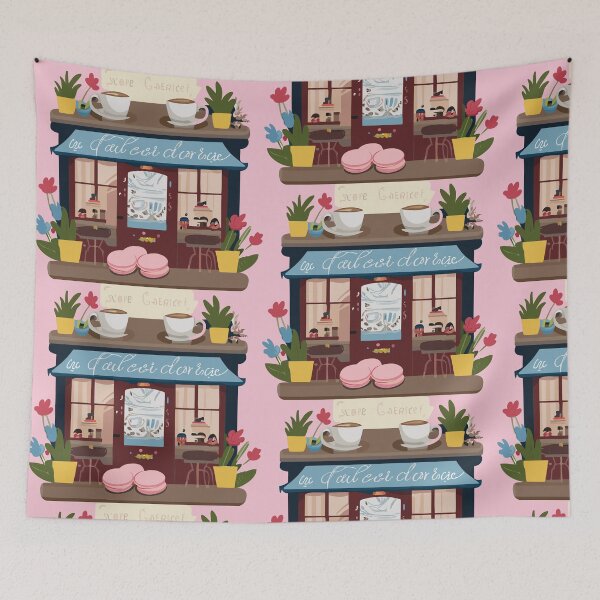 Item preview, Parisian cafe designed and sold by ericrautenbach.