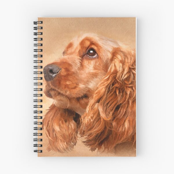 Item preview, English Cocker Spaniel Dog Digital Art designed and sold by k9printart.