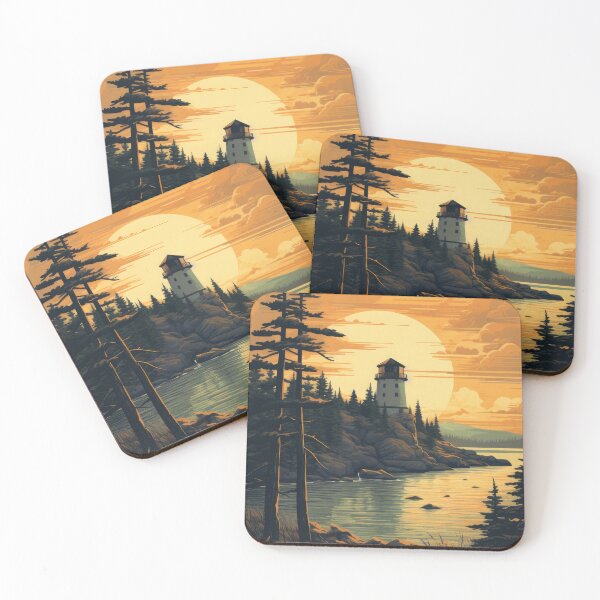 Item preview, Isle Royale Sunset National Park designed and sold by WanderlustArtsy.