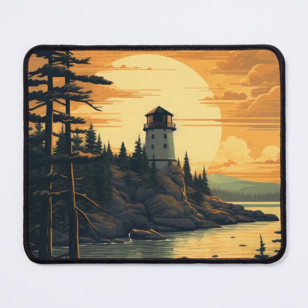 Item preview, Isle Royale Sunset National Park designed and sold by WanderlustArtsy.