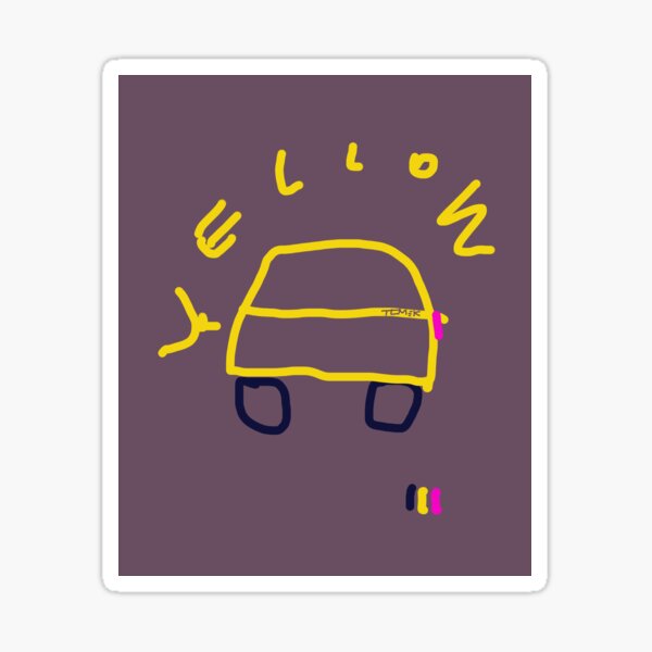 Lemon Car Sticker