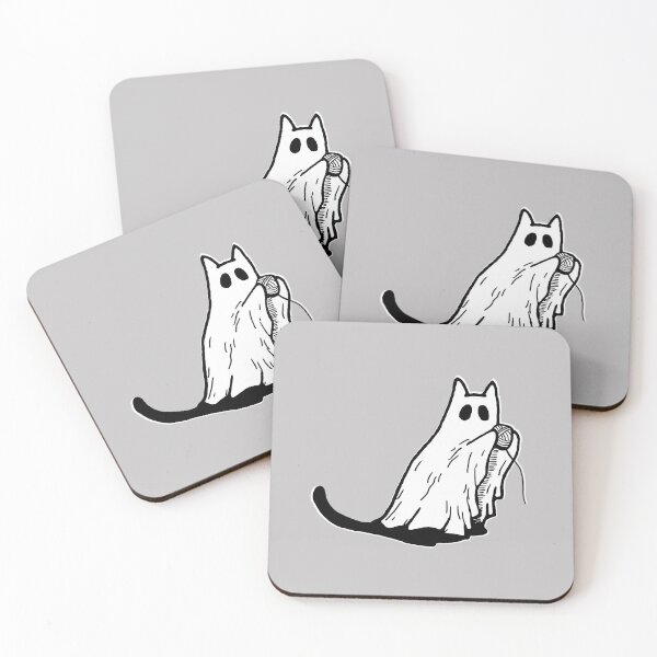 Item preview, Ghost cat designed and sold by ima-ozi.