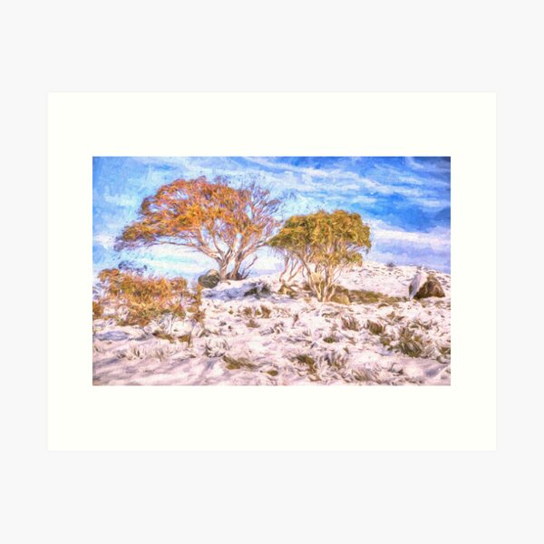 Item preview, Chilling Out # 3 - Snowy Mountains NSW Australia - Landscape version designed and sold by Salieri1627.
