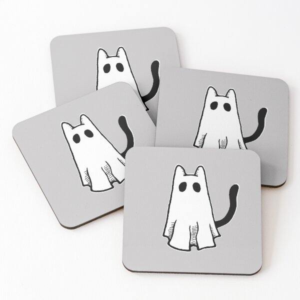 Item preview, Ghost cat designed and sold by ima-ozi.