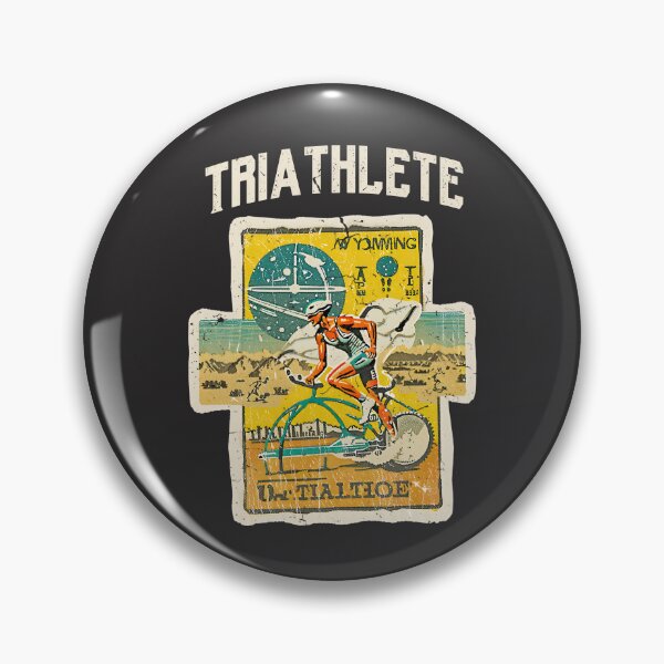 Item preview, Vintage Triathlete Alien is a Cycling Champ Biking Competitive Sports designed and sold by FociCreate.