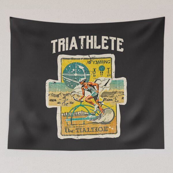 Item preview, Vintage Triathlete Alien is a Cycling Champ Biking Competitive Sports designed and sold by FociCreate.