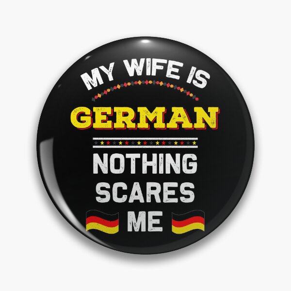 Item preview, My Wife is German Alemania Republic Germany Roots Flag designed and sold by Blok45.