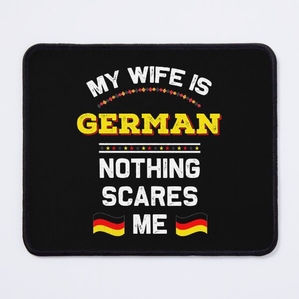 Item preview, My Wife is German Alemania Republic Germany Roots Flag designed and sold by Blok45.