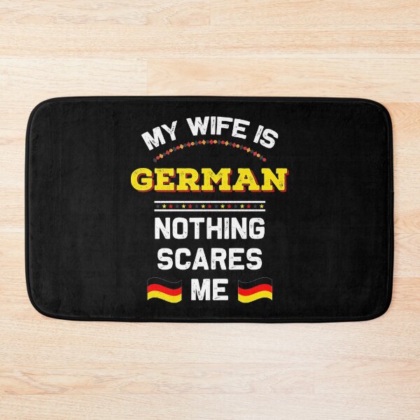 Item preview, My Wife is German Alemania Republic Germany Roots Flag designed and sold by Blok45.