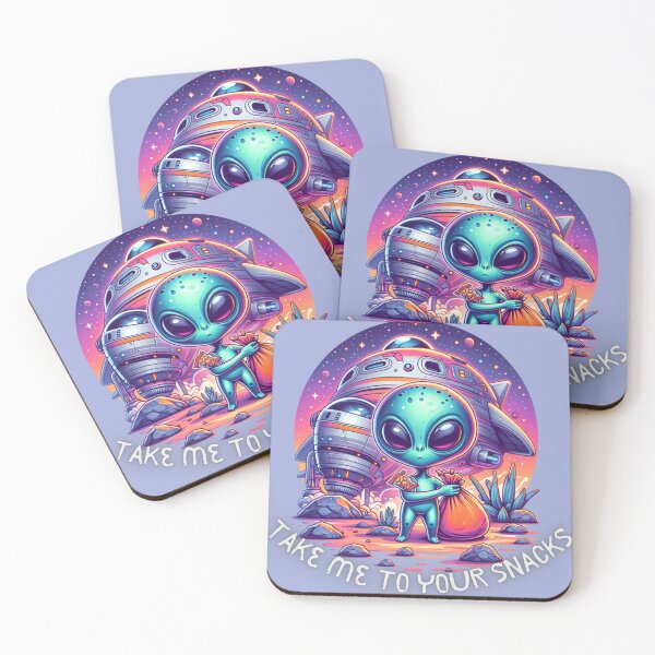 Item preview, Take me to your snacks, Alien Design Appareal, Funny Alien Design designed and sold by DammyK89.