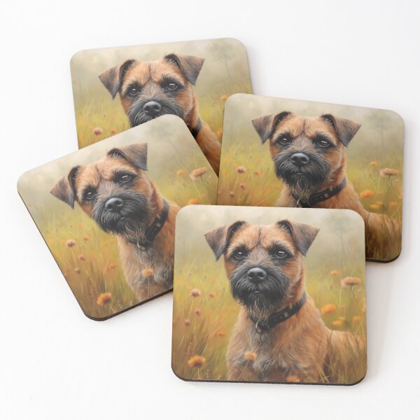 Item preview, Border Terrier Portrait designed and sold by Samuelsboro.