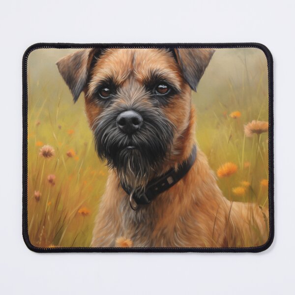 Item preview, Border Terrier Portrait designed and sold by Samuelsboro.