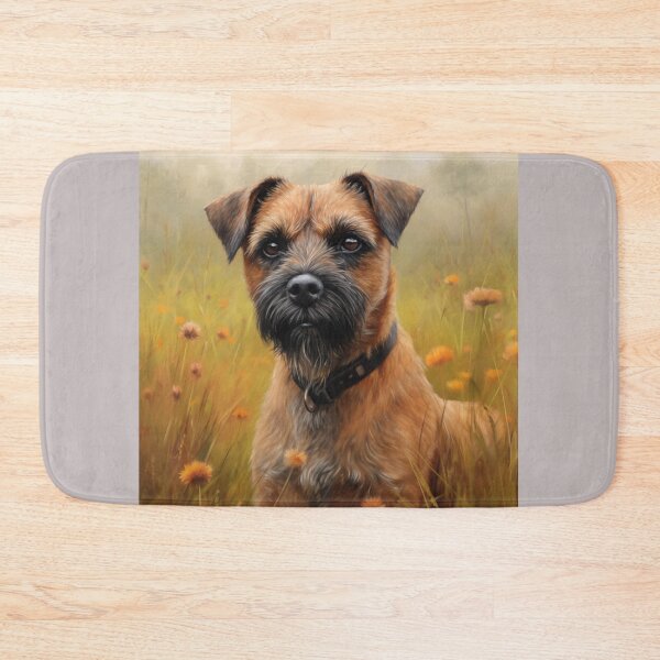 Item preview, Border Terrier Portrait designed and sold by Samuelsboro.