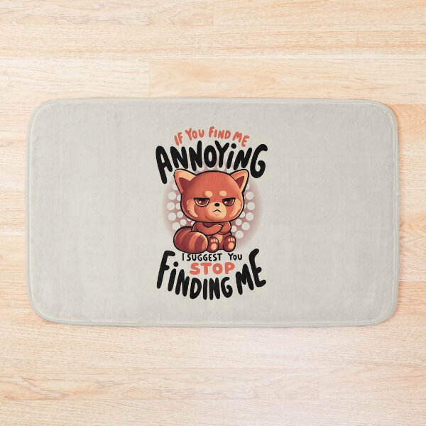 Item preview, Stop Finding Me - Sarcasm Funny Cute Angry Red Panda Gift designed and sold by EduEly.