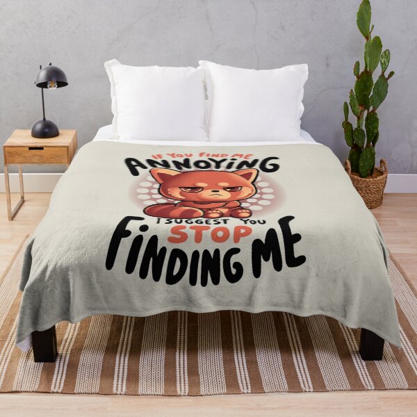 Item preview, Stop Finding Me - Sarcasm Funny Cute Angry Red Panda Gift designed and sold by EduEly.