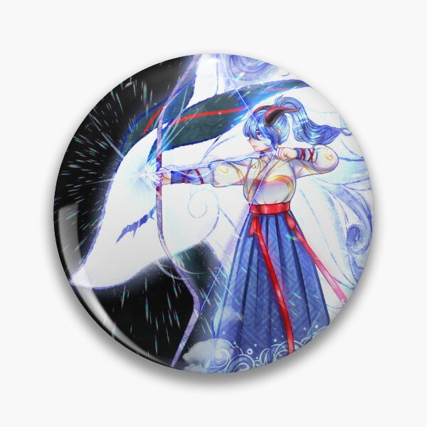 Item preview, Ganyu and Qilin designed and sold by viaellemoondust.
