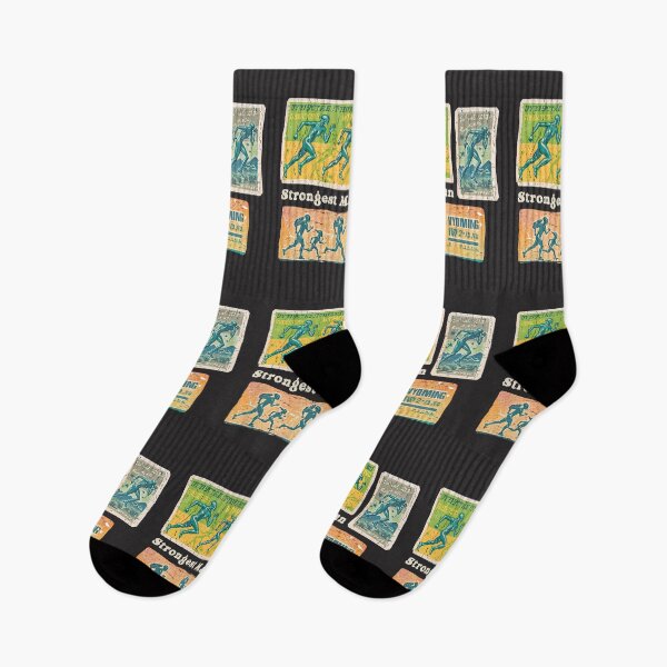 Item preview, Retro Aerospace Triathlete Alien Runner Champ Biking Competitive Sports designed and sold by FociCreate.