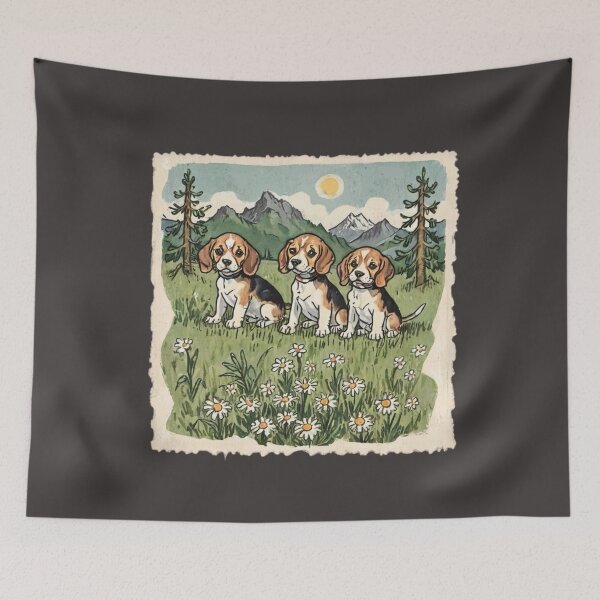 Item preview, Cutest Beagle Puppies Dog Mom Mountaineering Forever New York designed and sold by FociCreate.
