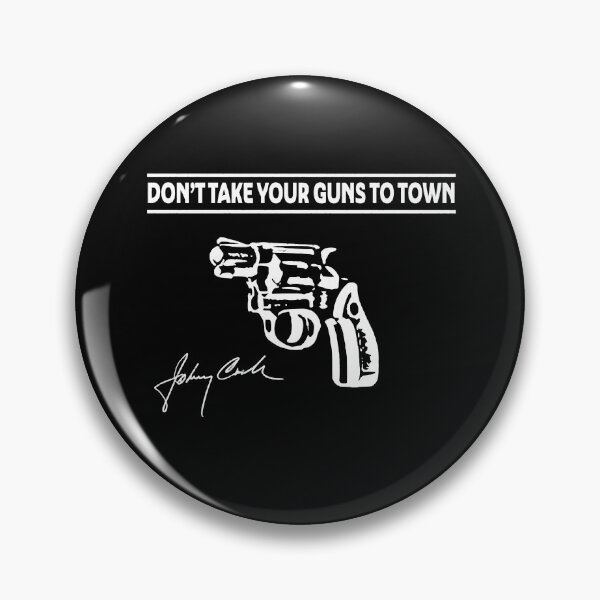 Item preview, Johnny Cash - Don't Take Your Guns To Town designed and sold by Corinne Alexa Jackson.