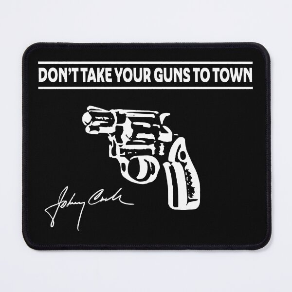 Item preview, Johnny Cash - Don't Take Your Guns To Town designed and sold by Corinne Alexa Jackson.