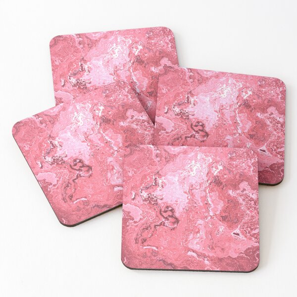 Item preview, IMAGE PRINT ONLY Pink Marble Look Abstract in Shades of Pink Blush Rouge Dark Dusty Pink 2 of 4 designed and sold by Beachy.