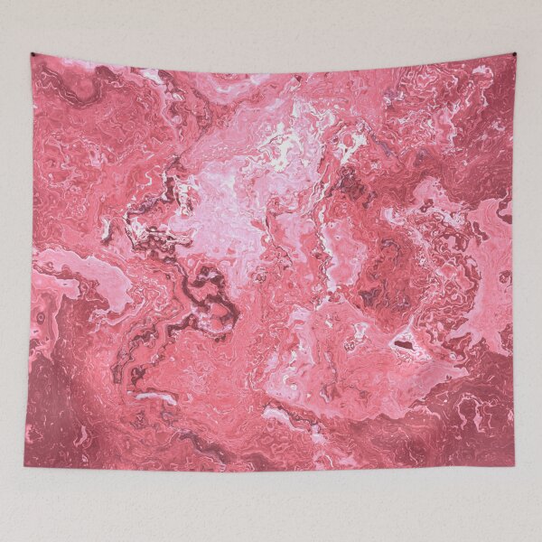Item preview, IMAGE PRINT ONLY Pink Marble Look Abstract in Shades of Pink Blush Rouge Dark Dusty Pink 2 of 4 designed and sold by Beachy.