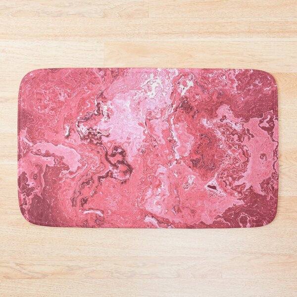 Item preview, IMAGE PRINT ONLY Pink Marble Look Abstract in Shades of Pink Blush Rouge Dark Dusty Pink 2 of 4 designed and sold by Beachy.