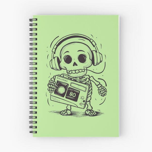 Item preview, love music skull for ever t shirt, 80's , music lover t shirt, best cool t shirt, gift music stuff designed and sold by beyond-canvas.