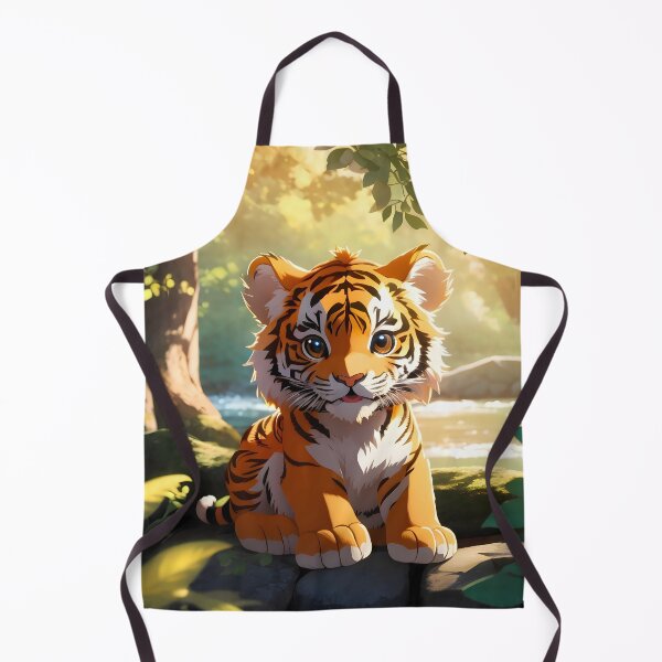 Item preview, tiger cub in the forest designed and sold by eriktartufo.