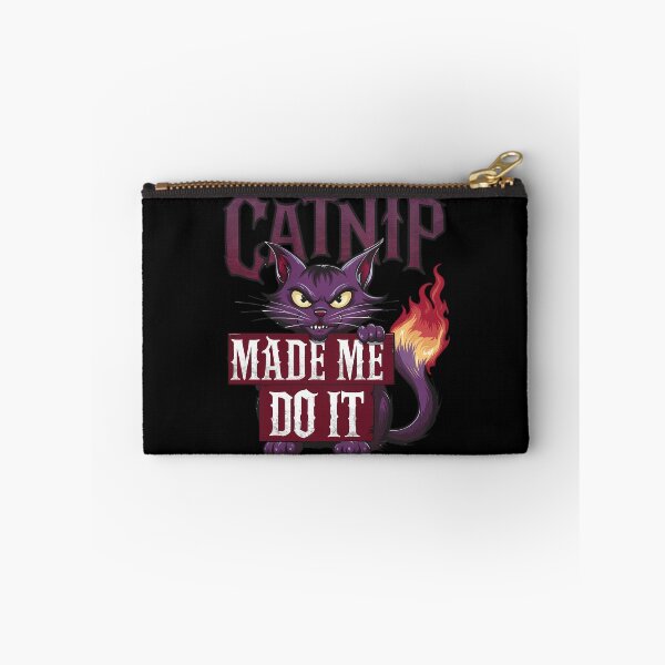 Item preview, CATNIP made me do it guilty naughty cat design designed and sold by Jt41.