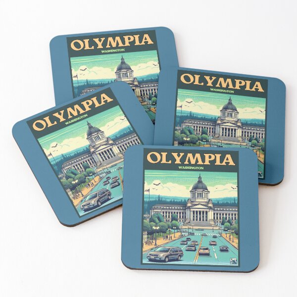 Item preview, Olympia, Washington designed and sold by cloudland.