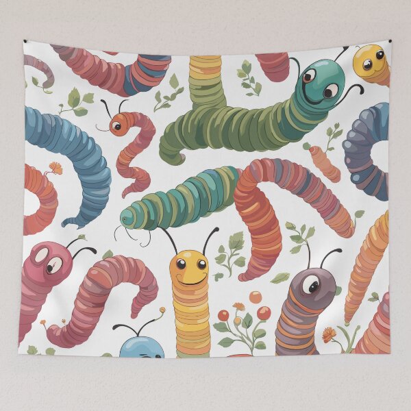 Item preview, earthworms designed and sold by limmert.